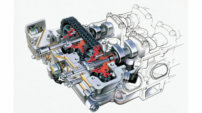 Ο πρώτος κινητήρας της BMW με σύστημα μεταβλητού χρονισμού σε βαλβίδες εισαγωγής και εξαγωγής.