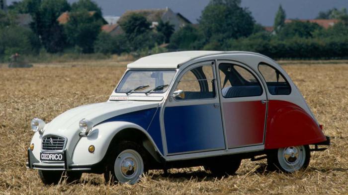 Το 2CV στην έκδοση Cocorico.