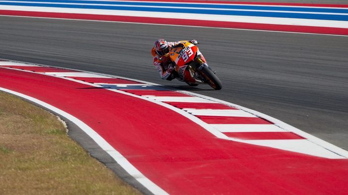 Πρώτος και τη δεύτερη μέρα, στο τεστ που γίνεται στην πίστα Circuit of the Americas, ο Marc Marquez!