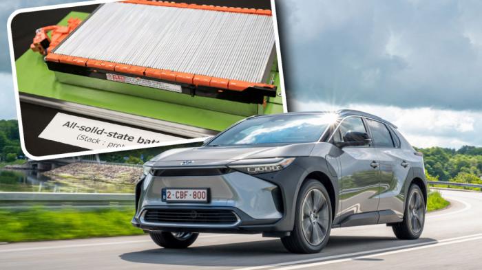 Η Toyota δείχνει το μέλλον των μπαταριών: 1.500 χλμ. με 10' φόρτιση Η Toyota δείχνει το μέλλον των μπαταριών: 1.500 χλμ. με 10' φόρτιση