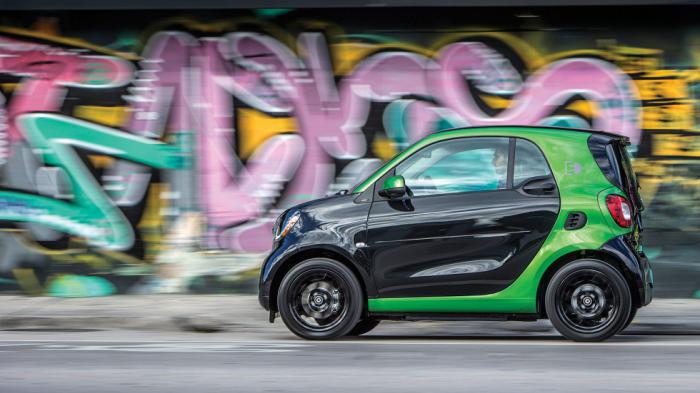 Το ηλεκτρικό smart fortwo είναι ιδανικό για τις καθημερινές μετακινήσεις