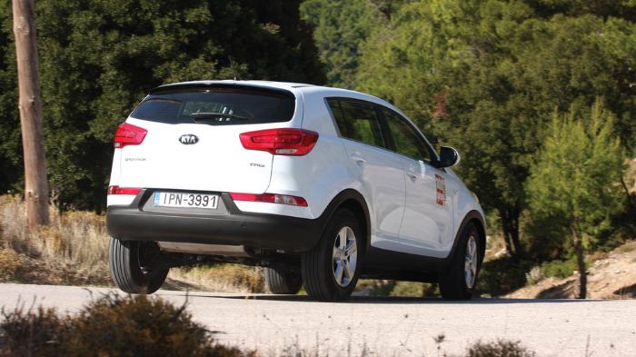 Εστιάζει κυρίως στην άνεση το ανανεωμένο Kia Sportage, που είναι και το βασικό ατού της οδικής του συμπεριφοράς.	