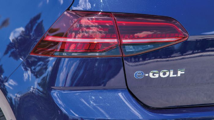 Zoom στις λεπτομέρειες του νέου VW e-Golf.