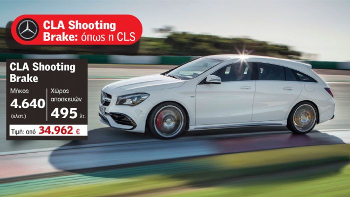 CLA Shooting Brake: όπως η CLS 