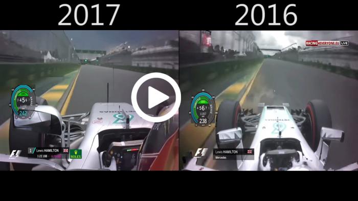 Συγκριτικά, η pole position φέτος ήταν στο 1:22.188 ενώ πέρυσι στο 1:23.837.
