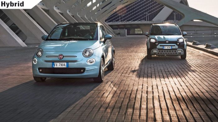 Οδηγούμε τα νέα Fiat 500 & Panda Hybrid  