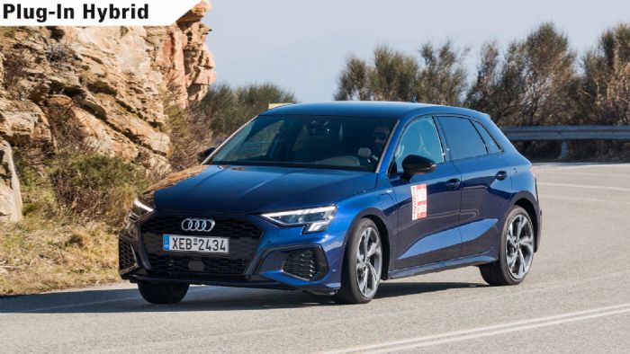 Δοκιμή: Audi A3 Sportback 40 TFSI e με 204 PS Δοκιμή: Audi A3 Sportback 40 TFSI e με 204 PS