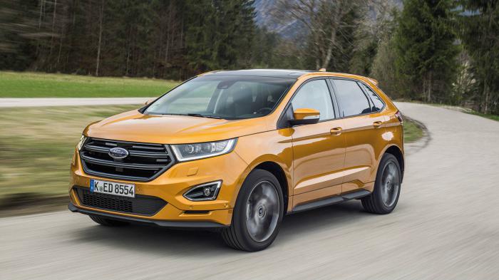 Το νέο Ford Edge κάνει αισθητή την παρουσία του στη κατηγορία των μεγάλων SUV, με την επιβλητική-macho σχεδίαση του.