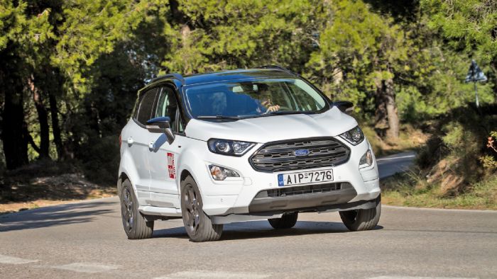 Το Ford EcoSport με 100 ίππους είναι το ισχυρότερο crossover που θα βρείτε με βαση τα οικονομικά κριτήρια του θέματος. Το Ford EcoSport με 100 ίππους είναι το ισχυρότερο crossover που θα βρείτε με βαση τα οικονομικά κριτήρια του θέματος.