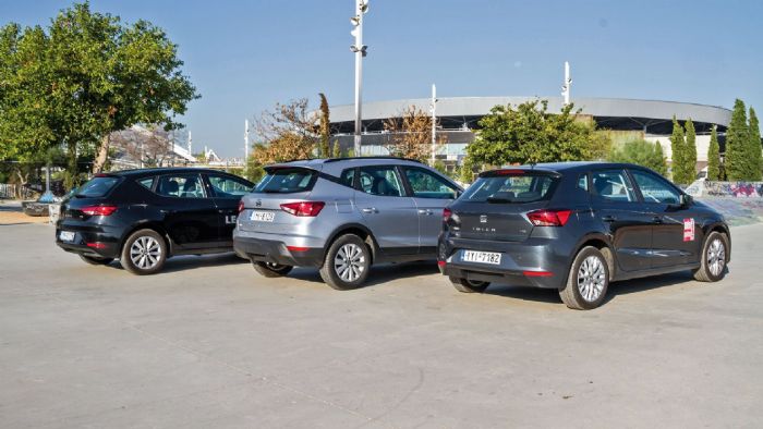 Η SEAT έχει λανσάρει στην αγορά τρία μοντέλα φυσικού αερίου, φροντίζοντας έτσι να έχει εκπρόσωπο σε τρεις κομβικές κατηγορίες. Η SEAT έχει λανσάρει στην αγορά τρία μοντέλα φυσικού αερίου, φροντίζοντας έτσι να έχει εκπρόσωπο σε τρεις κομβικές κατηγορίες.