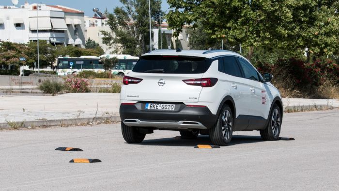 Το Opel Grandland X, άφησε καλή αίσθηση 
σε όλη τη δειάρκεια της διαδικασίας.