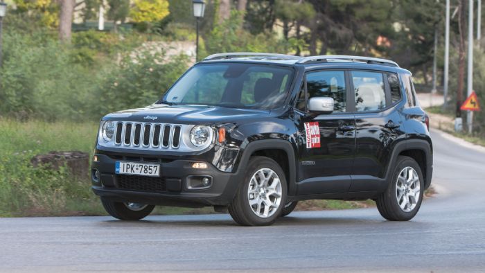 Τιμές βενζινοκίνητου Jeep Renegade