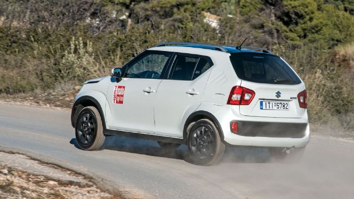 Tο Ignis και στην 4κίνητη έκδοσή του είναι ένα ευχάριστο αυτοκίνητο οδηγικά με διττό χαρακτήρα. Tο Ignis και στην 4κίνητη έκδοσή του είναι ένα ευχάριστο αυτοκίνητο οδηγικά με διττό χαρακτήρα.