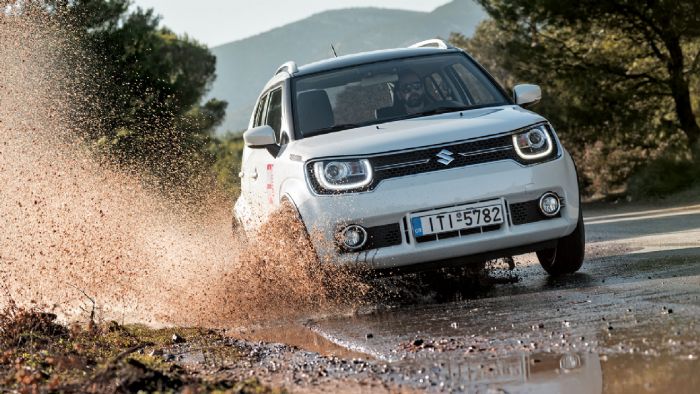 Δοκιμάζουμε το νέο Suzuki Ignis στην τετρακίνητή του έκδοση με τον 1.200άρη Dualjet κινητήρα απόδοσης 90 ίππων. Δοκιμάζουμε το νέο Suzuki Ignis στην τετρακίνητή του έκδοση με τον 1.200άρη Dualjet κινητήρα απόδοσης 90 ίππων.