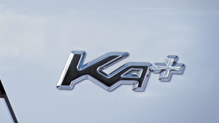 Zoom στο εξωτερικό του Ford Ka+.