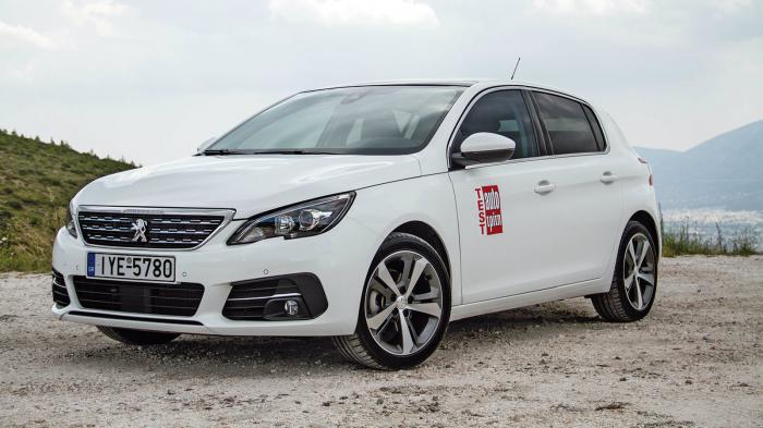 Peugeot 308:  Μέτρηση  AutoΤρίτη 402,4 λίτρα 