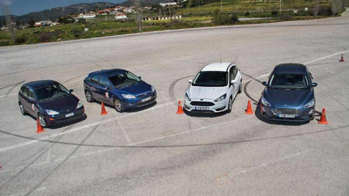 Για αυτή τη μάχη επιλέξαμε τις 4 γενιές του Ford Focus. Για αυτή τη μάχη επιλέξαμε τις 4 γενιές του Ford Focus.