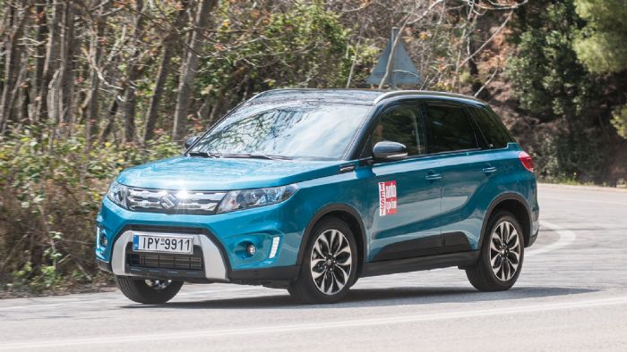 To Suzuki Vitara είναι το πιο γρήγορο χειροκίνητο μικρό crossover βενζίνης στο 60-100 χλμ./ώρα με 6,8 δλ.