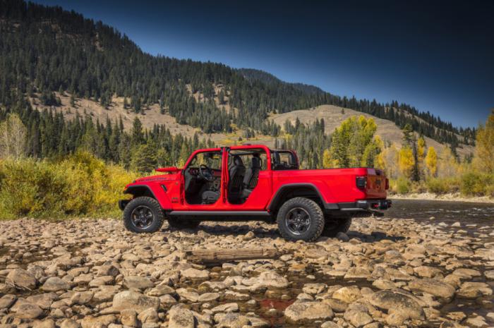 To Jeep Gladiator.