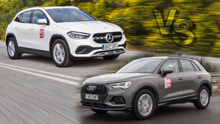 Η νέα Mercedes GLA απέναντι στο Audi Q3 Sportback 