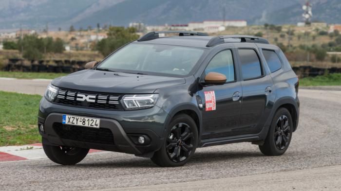 Το 4κίνητο πετρελαιοκίνητο Dacia Duster έχει μέση πραγματική κατανάλωση 6,7 λτ./100 χλμ.. Το 4κίνητο πετρελαιοκίνητο Dacia Duster έχει μέση πραγματική κατανάλωση 6,7 λτ./100 χλμ..