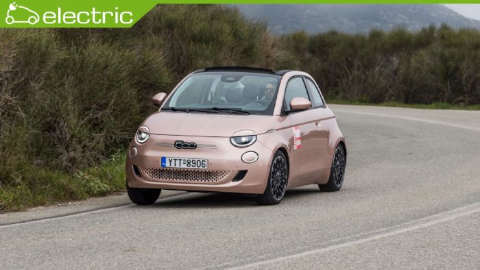 Δοκιμή: Fiat 500e Cabrio Δοκιμή: Fiat 500e Cabrio