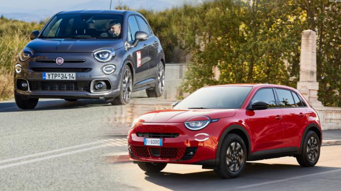 Πού διαφέρει το νέο Fiat 600 από το Fiat 500X;  