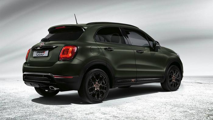 Η εξωτερική εμφάνιση του 500X S-Design είναι αναβαθμισμένη. Η εξωτερική εμφάνιση του 500X S-Design είναι αναβαθμισμένη.