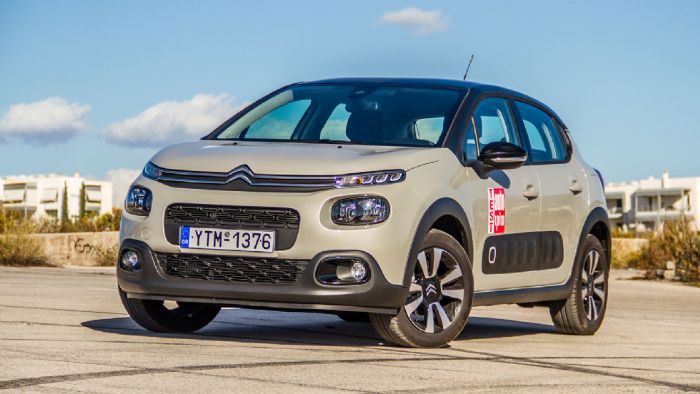 Μοντέρνο και trendy χαρακτήρα αποπνέει το Citroen C3.