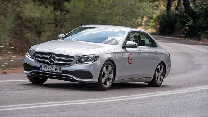 Η νέα Mercedes-Benz E200 με τον 2λιτρο τούρμπο κινητήρα των 184 ίππων εντυπωσιάζει μεταξύ άλλον με τον εξοπλισμό της.	