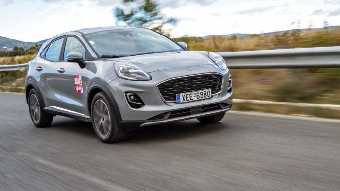 Δοκιμή: Ford Puma mild hybrid με 125 PS Δοκιμή: Ford Puma mild hybrid με 125 PS