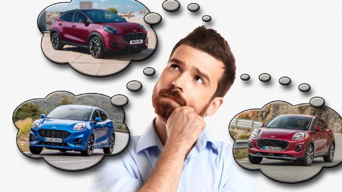 Ford Puma αλλά σε ποια έκδοση; Titanium, ST-Line ή Vivid Ruby; Ford Puma αλλά σε ποια έκδοση; Titanium, ST-Line ή Vivid Ruby;