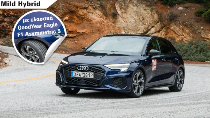 Δοκιμή: Νέο Audi A3 Sportback 35 TFSI Δοκιμή: Νέο Audi A3 Sportback 35 TFSI