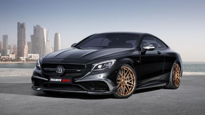 Η νέα Brabus 850 6.0 Biturbo Coupe στηρίζεται στην Mercedes-Benz S63 Coupe 4MATIC και αυτοπροσδιορίζεται ως «το γρηγορότερο και ισχυρότερο 4κίνητο coupe του κόσμου».