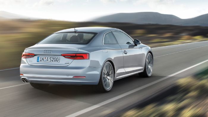 Η βασική επιλογή του νέου Audi A5 θα είναι ο 2λιτρος TFSI βενζινοκινητήρας των 190 ίππων.