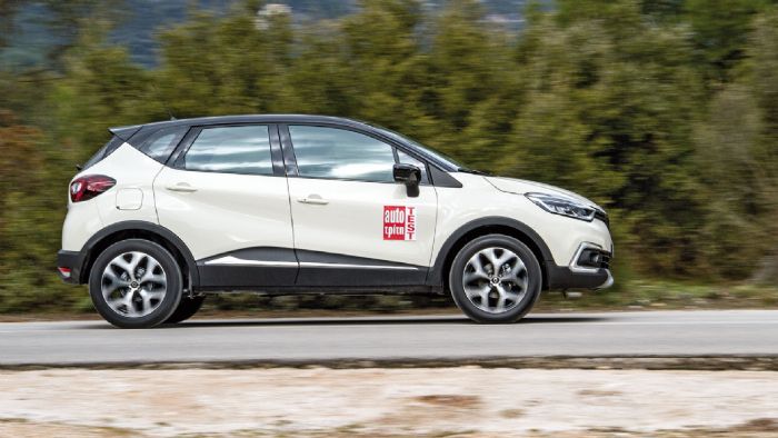 Χάρη στη ροπή του 0,9 TCe, το Renault Captur έχει περισσότερη όρεξη για επιτάχυνση στις μεσαίες στροφές.