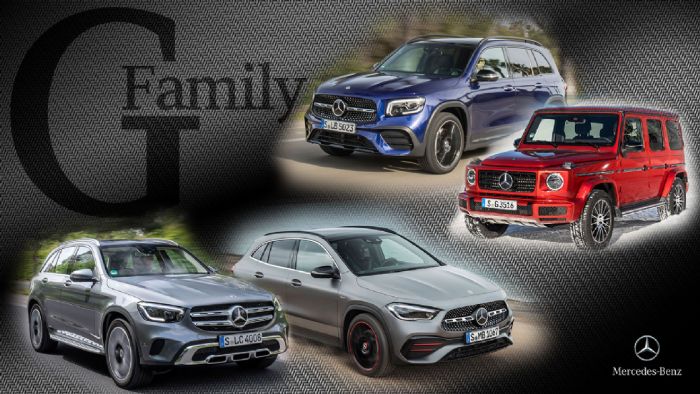 Η SUV οικογένεια της Mercedes-Benz 