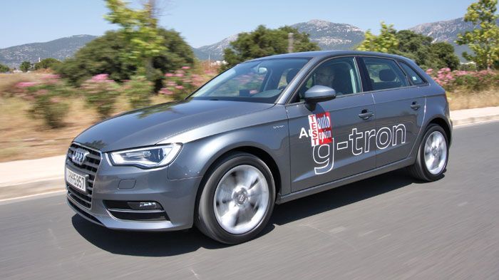 Εξαιρετικός από κάθε άποψη ο 1,4 TFSI g-tron, ο οποίος πέρα από ικανοποιητικές επιδόσεις προσφέρει και εξαιρετικά χαμηλή κατανάλωση καυσίμου, όπου συνδυαστικά η αυτονομία αγγίζει τα 1.300 χλμ. Εξαιρετικός από κάθε άποψη ο 1,4 TFSI g-tron, ο οποίος πέρα από ικανοποιητικές επιδόσεις προσφέρει και εξαιρετικά χαμηλή κατανάλωση καυσίμου, όπου συνδυαστικά η αυτονομία αγγίζει τα 1.300 χλμ.