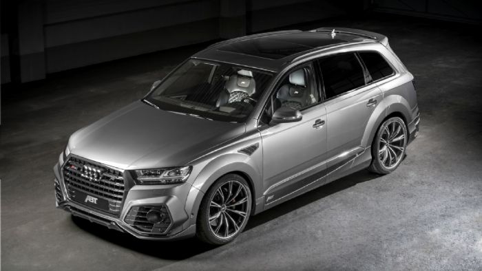 Η ABT πείραξε τον εγκέφαλο του V8 4.0 TDI μοτέρ και αυτό ήταν αρκετό για να κερδίσουν 85 άλογα και 70Nm ροπής, φέρνοντας την ισχύ στους 520 ίππους και τη ροπή στα 970 Nm. Η ABT πείραξε τον εγκέφαλο του V8 4.0 TDI μοτέρ και αυτό ήταν αρκετό για να κερδίσουν 85 άλογα και 70Nm ροπής, φέρνοντας την ισχύ στους 520 ίππους και τη ροπή στα 970 Nm.