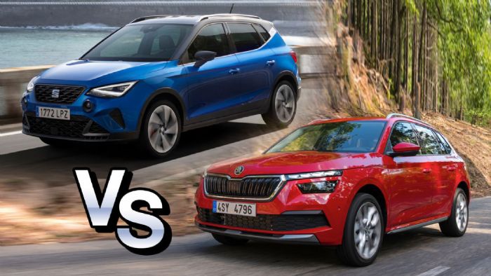 Skoda Kamiq Vs SEAT Arona: Ποιο crossover με φυσικό αέριο να αγοράσω; 