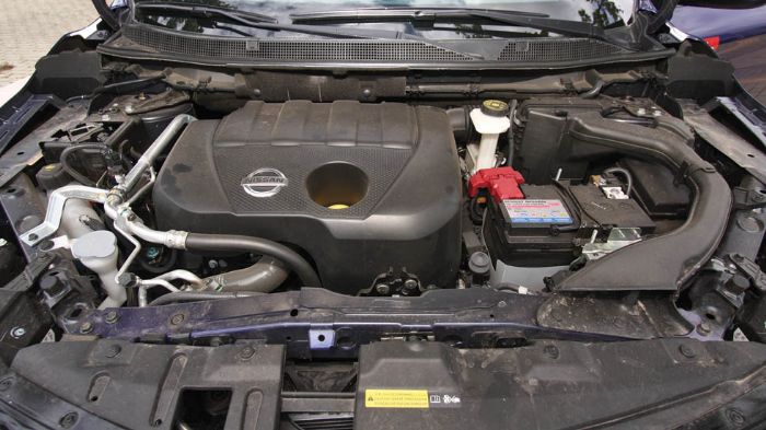 Το Nissan Qashqai «μοσχοπουλάει» με τον πετρελαιοκινητήρα 1,5 dCi, των 110 ίππων, με κατανάλωση 3,8 λτ./100 χλμ, ενώ δεν πληρώνει τέλη. 