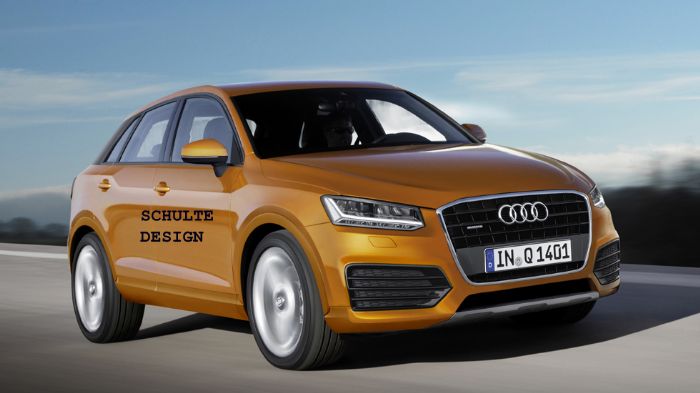 Το νέο Audi Q1 (κατασκοπευτική φωτό) θα στηριχθεί στο Α3, θα πατήσει στην πλατφόρμα MQB και θα είναι κοντά σε διαστάσεις με το Q3.