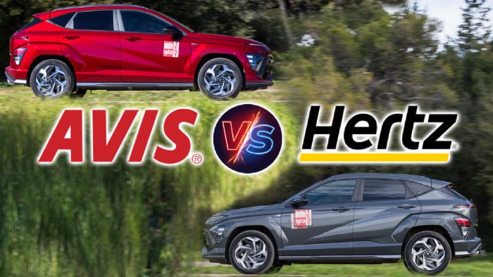 Τετ-α-τετ: Τα deals των Avis και Hertz σε 5 ίδια αυτοκίνητα Τετ-α-τετ: Τα deals των Avis και Hertz σε 5 ίδια αυτοκίνητα