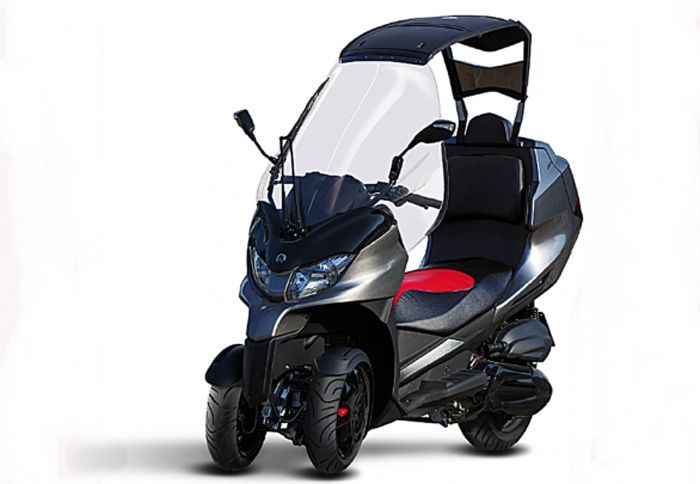 Η Adiva θα παρουσιάσει το AD3, ένα τρίτροχο scooter με αναδιπλούμενη οροφή.