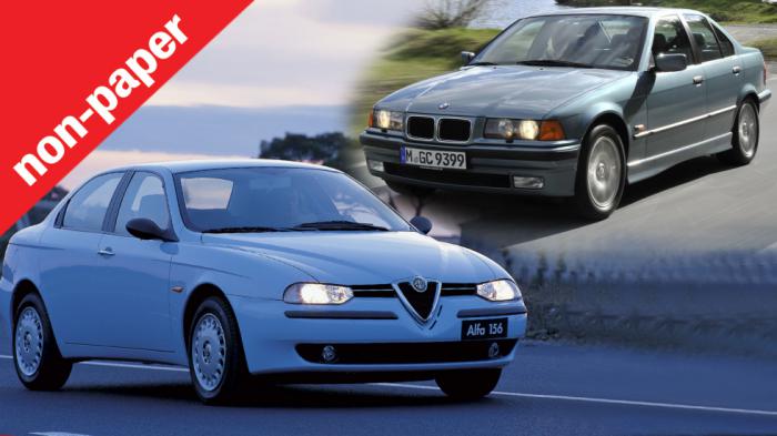 Καψούρα για «παντρειά»: Alfa Romeo 156 ή BMW 318is; Καψούρα για «παντρειά»: Alfa Romeo 156 ή BMW 318is;