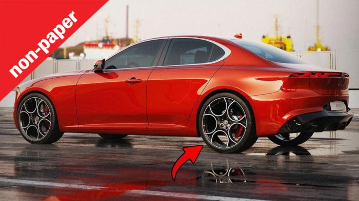 Σπορτίφ ηλεκτρική Alfa Romeo Giulia γίνεται; 