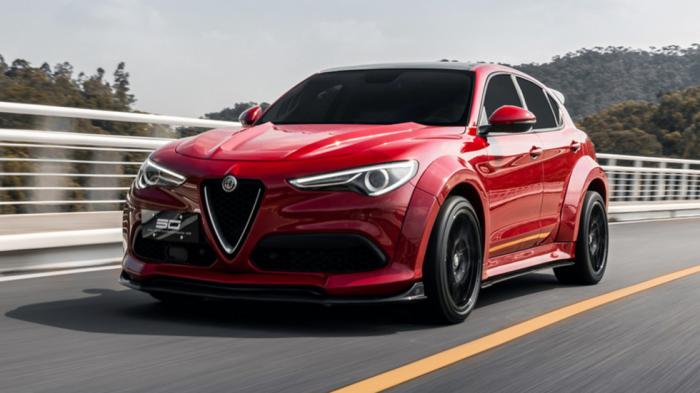 Η καλλονή Alfa Romeo Stelvio... «τουμπανιάστηκε» 