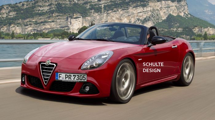 Σύμφωνα με το χρονοδιάγραμμα της Alfa Romeo, η νέα Spider (κατασκοπευτική εικόνα) αναμένεται να λανσαριστεί το 2016.