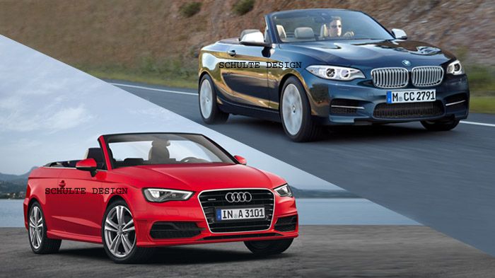 Πρεμιέρα στην έκθεση της Φρανκφούρτης θα κάνουν το Audi A3 cabrio και η ανοιχτή BMW Σειρά 2.