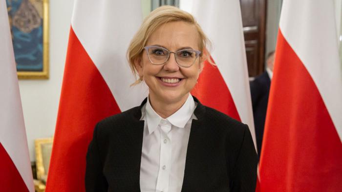 H υπουργός Κλίματος της Πολωνίας, Anna Moskwa. 